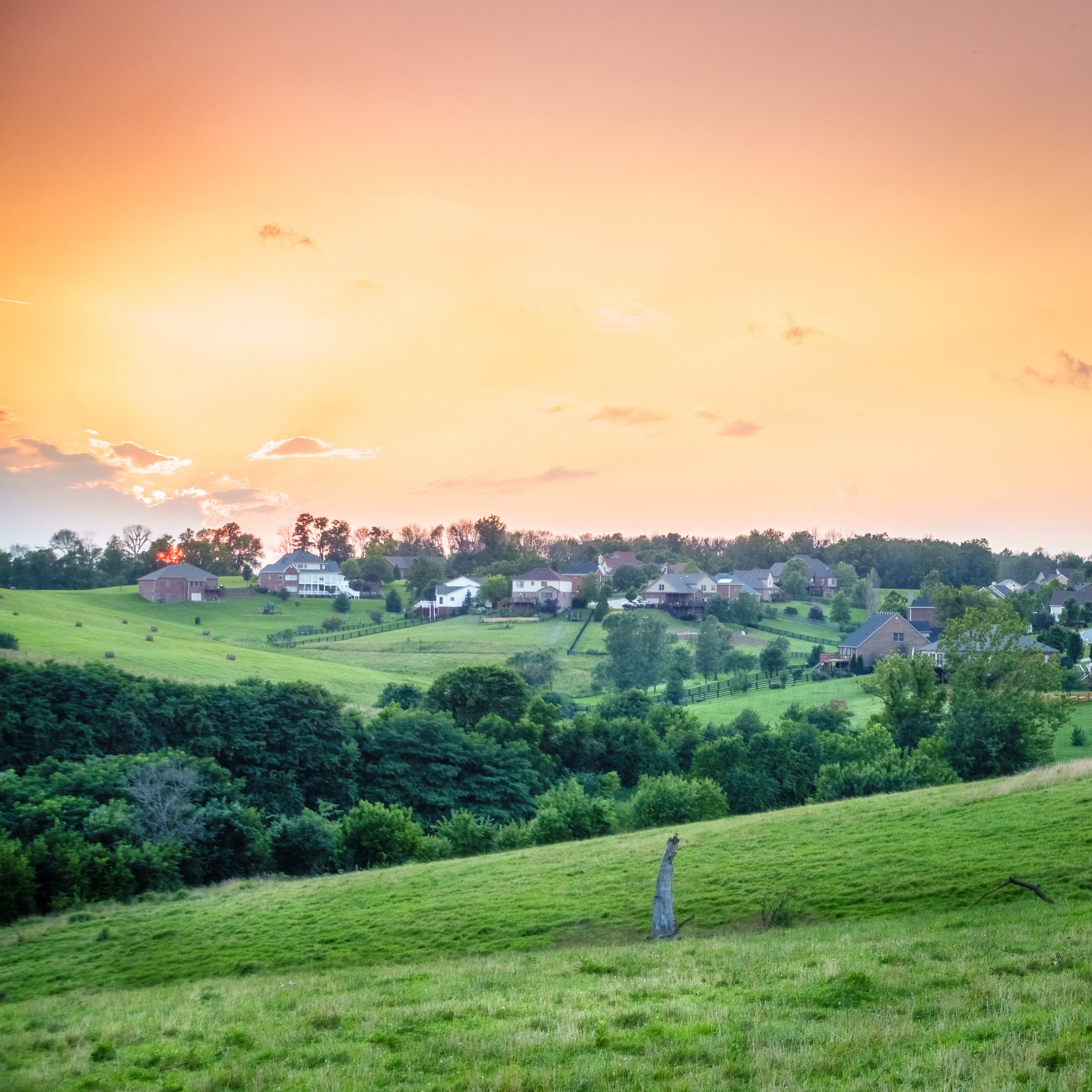 Subdivision in rural Kentucky